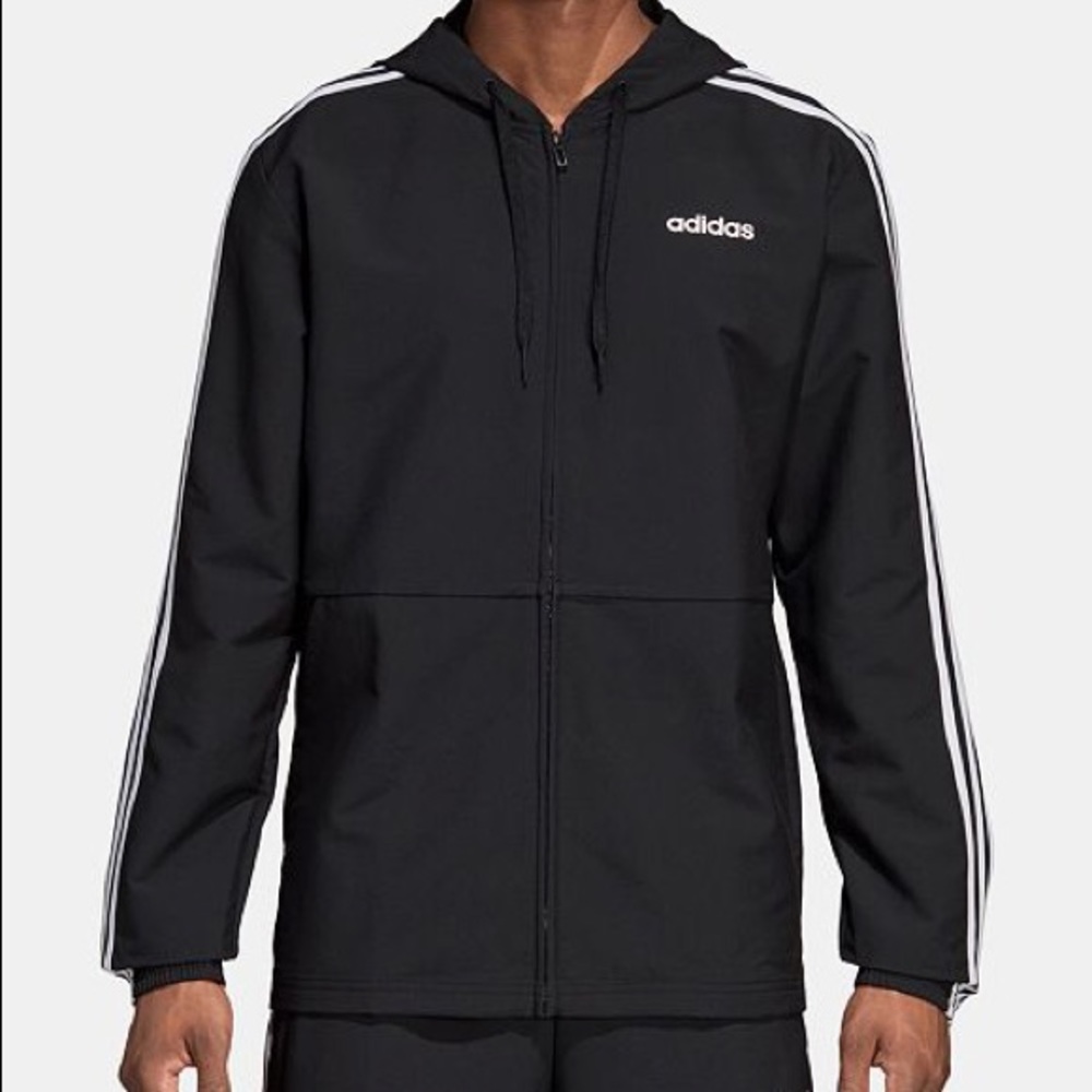 adidas Essential Striped Windbreaker